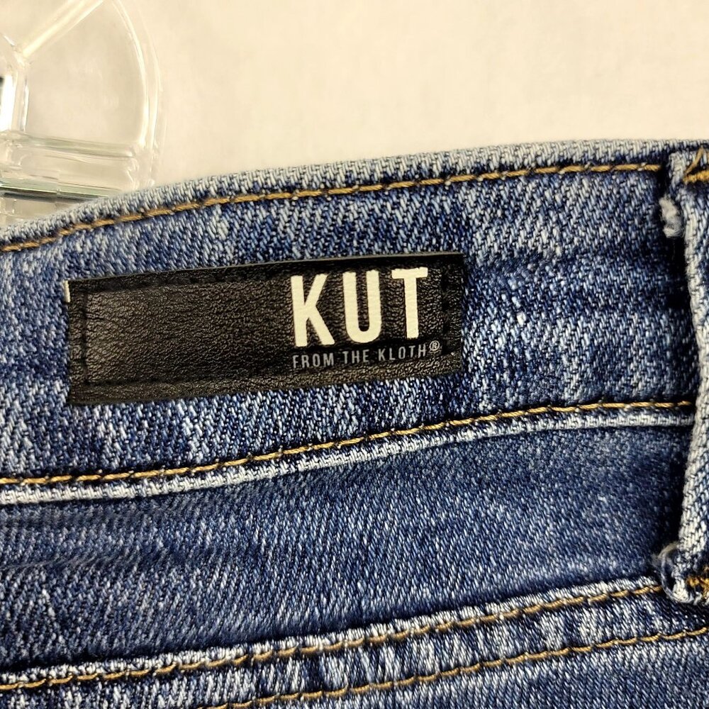 Kut From The Kloth Womens Reese Fab Ab Ankle Straight Leg Jeans 20W High Rise - Picture 7 of 14